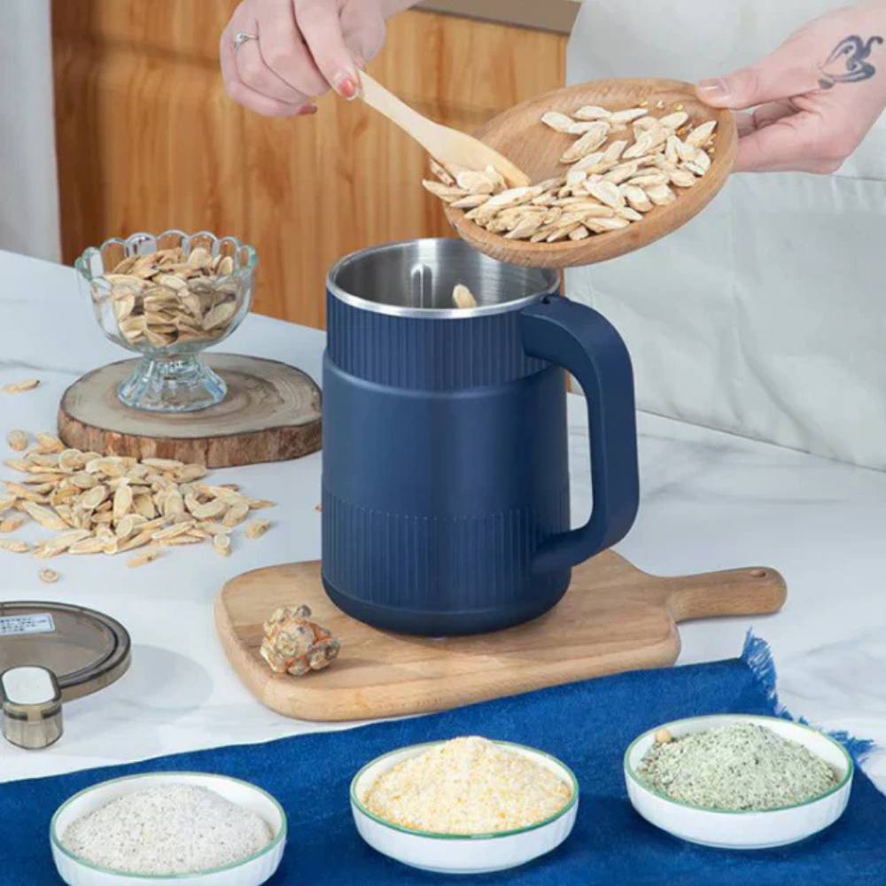 Electric Whole Grain Mill Compact Grain Grinder for Fresh Flour and Cereals