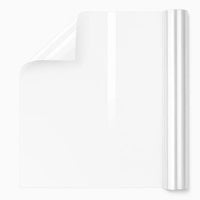 Transparent Wall Protection Film, Self-Adhesive and Washable for Kitchen and Nursery
