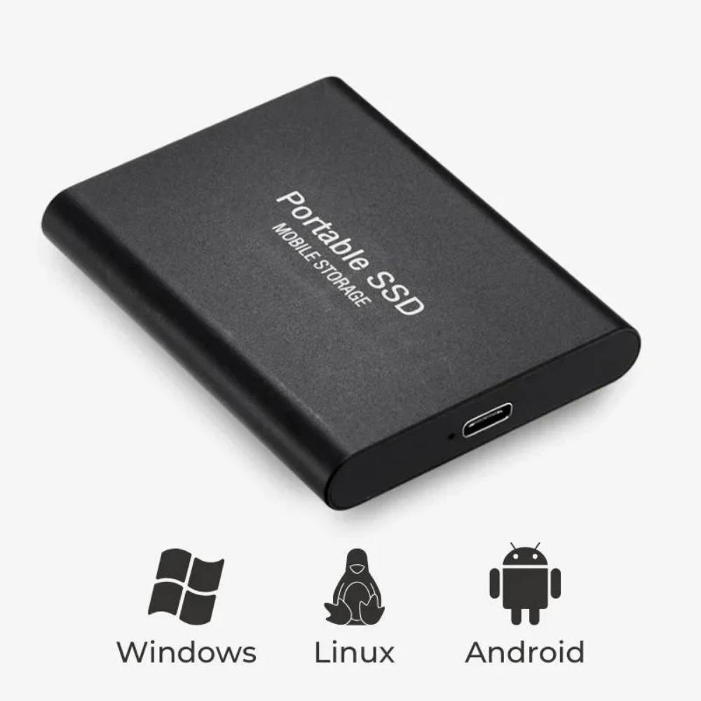 External Solid State Drive, Super-Fast USB 3.2 Portable SSD Storage