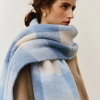 Womens Cashmere Scarf, Soft Multicolor Scarf for Warmth and Style