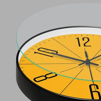 Minimalist Wall Clock, Silent Quartz Design for Modern Interiors