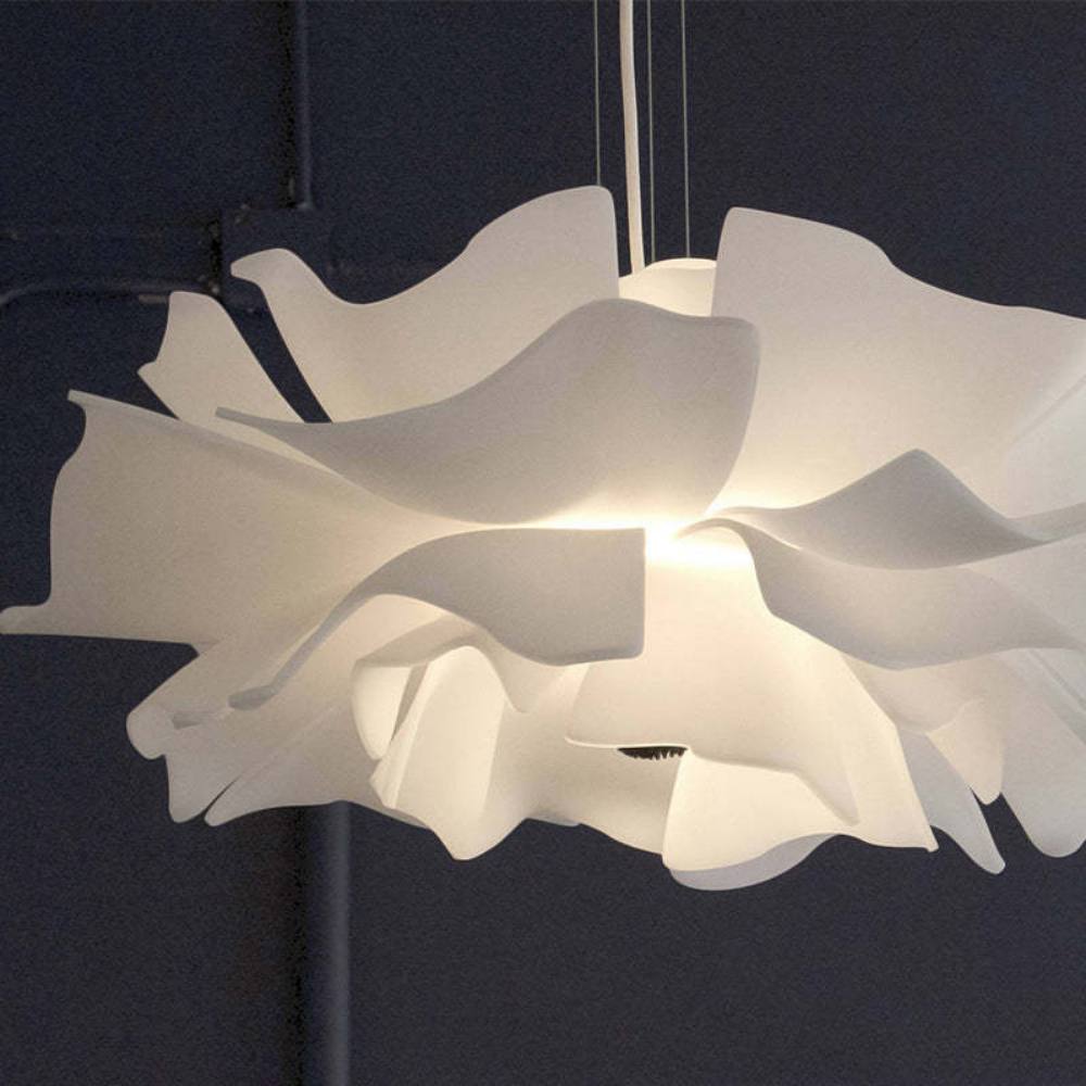 Flower Shaped Pendant Light, Dimmable Indoor Lighting for Living Room and Bedroom