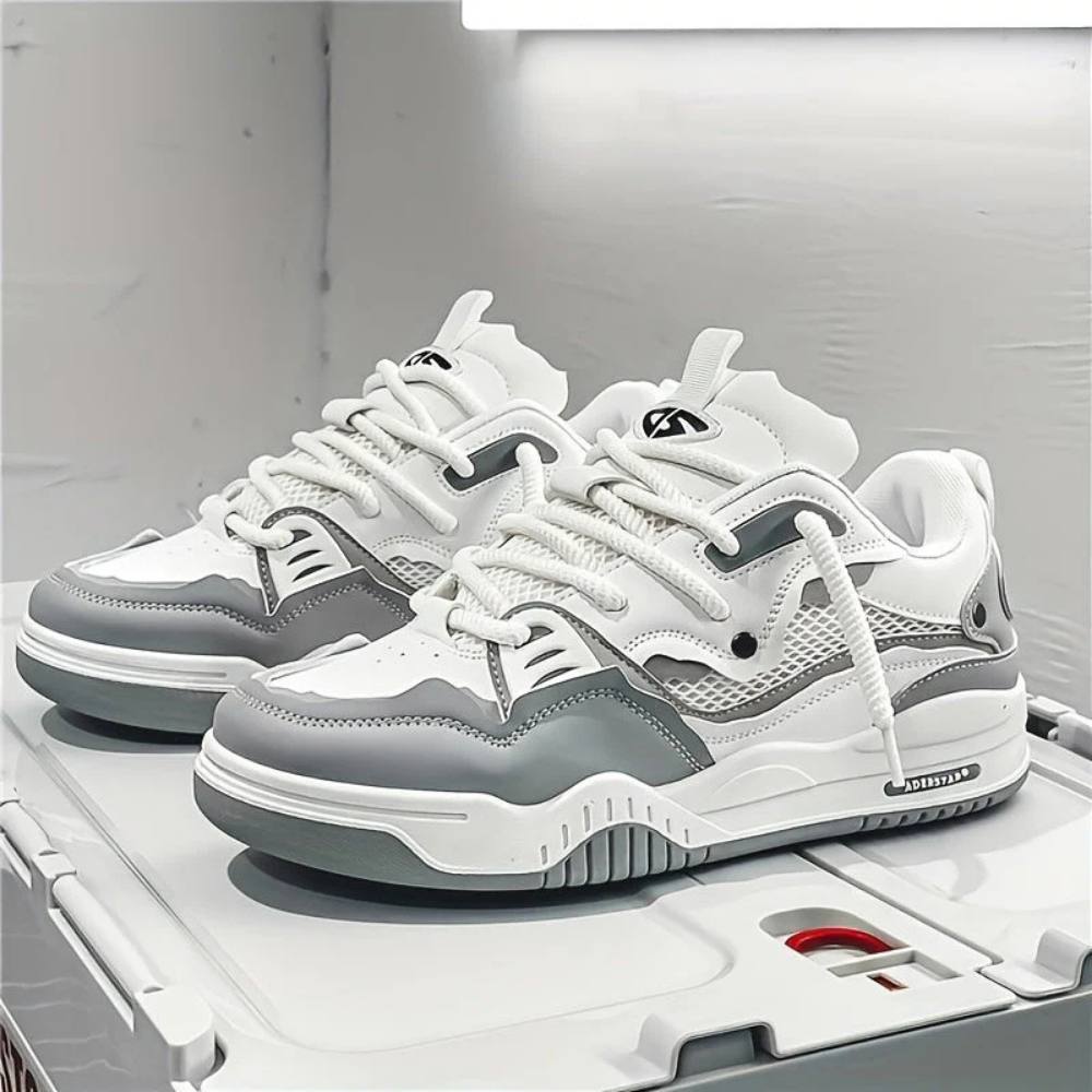 Mens Chunky Sneakers, Thick Sole Sporty Casual Shoes