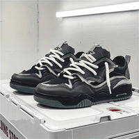 Mens Chunky Sneakers, Thick Sole Sporty Casual Shoes