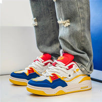 Mens Chunky Sneakers, Thick Sole Sporty Casual Shoes