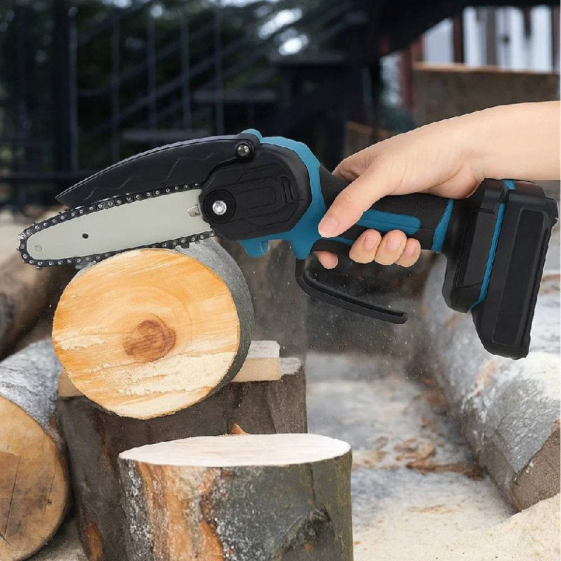 Electric Portable Chainsaw, Fast and Precise Cutting