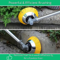 Nylon Brush Trimmer Head for Precise Finishing and Gentle Cleaning