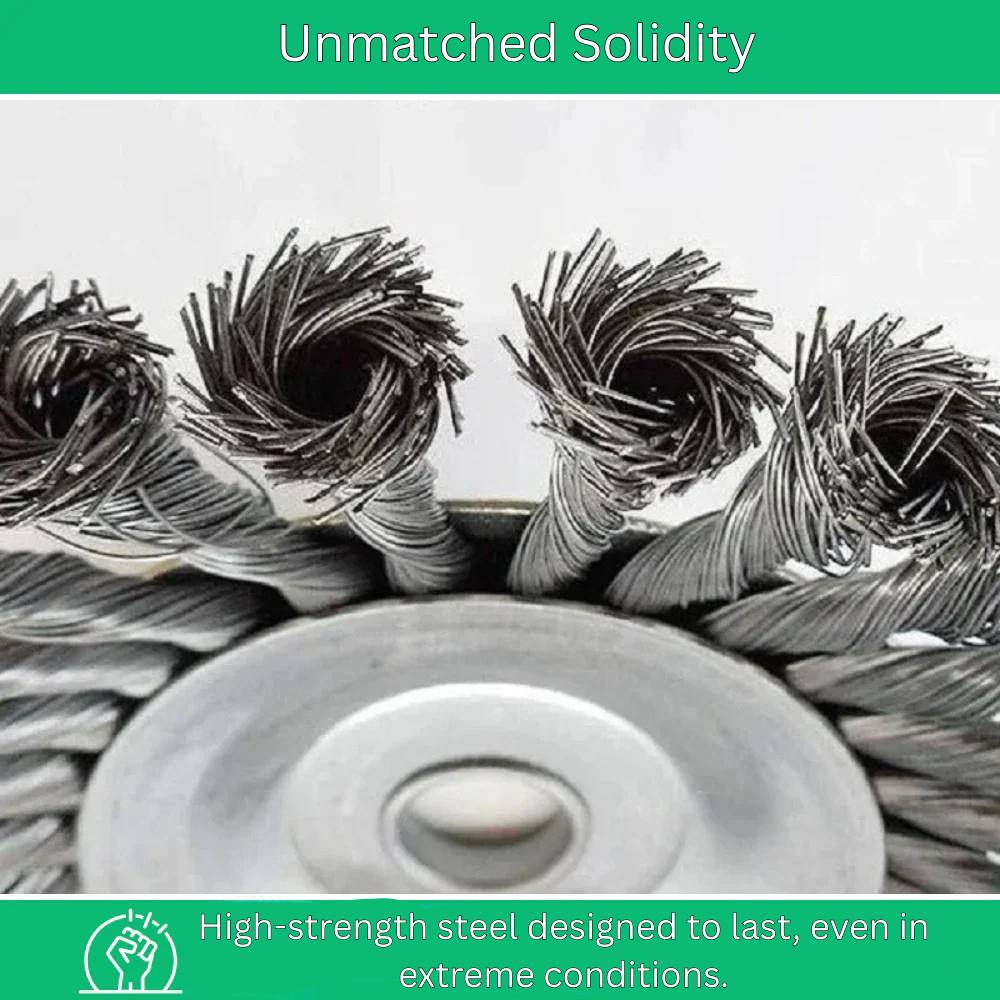 Steel Brush Weed Cutter Head for Precise and Clean Trimming
