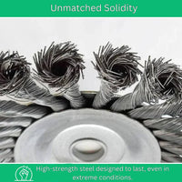 Steel Brush Weed Cutter Head for Precise and Clean Trimming