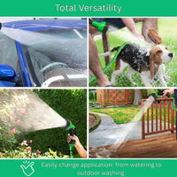 Expandable Garden Hose with 10 Spray Modes and Anti‑Leak Design