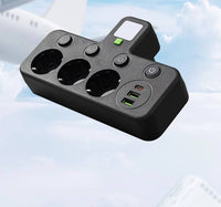 Smart Power Strip ProLine with 3-4 Outlets, 2 USB Ports, 1 USB-C Port, 2500W Surge Protection