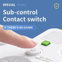 Smart Power Strip ProLine with 3-4 Outlets, 2 USB Ports, 1 USB-C Port, 2500W Surge Protection