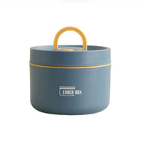 Portable Insulated Lunch Box with Silicone Seal for Warm Meals, 3 Piece