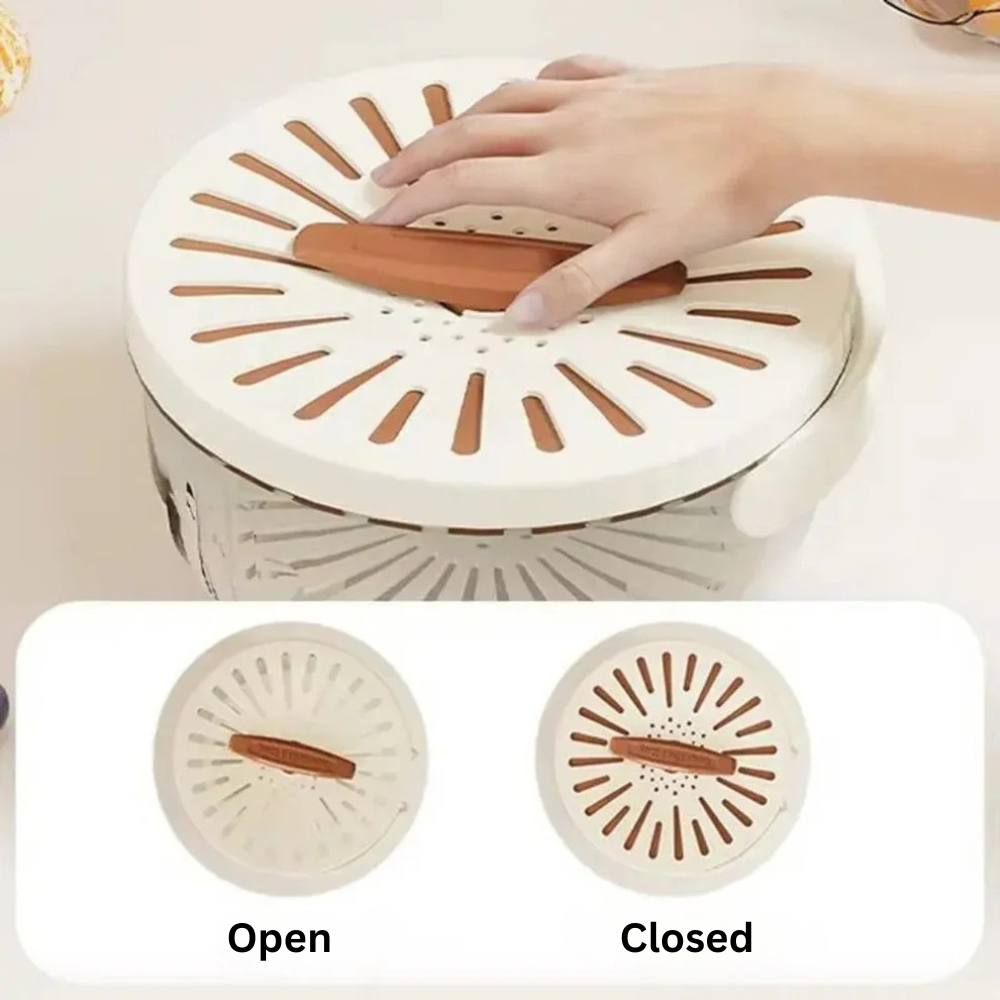 Multi-Purpose 2 in 1 Draining Bowl and Strainer
