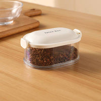 Spice Storage Boxes, Airtight Stackable Organizer