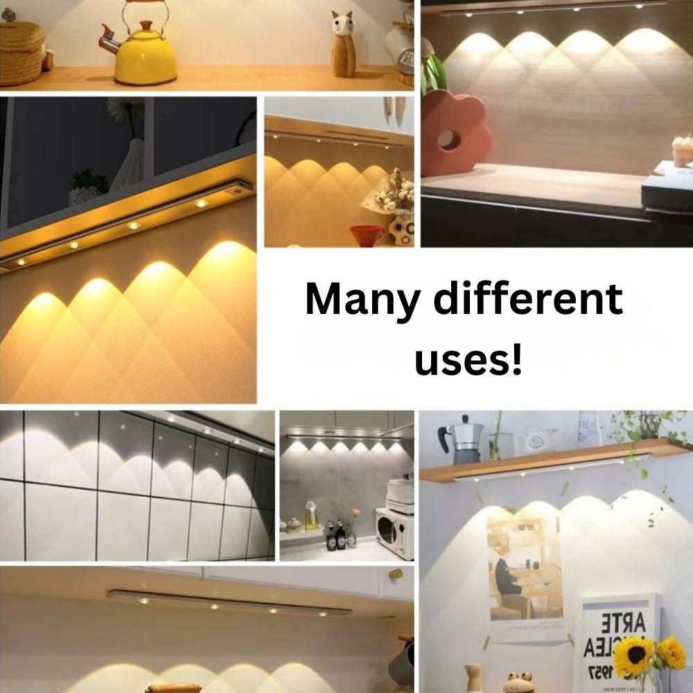 Energy Saving Under Cabinet Light with Motion Sensor