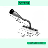 Steel Weed Removal Rake, Durable Garden Tool for Easy Weed Control