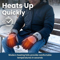 Obsetic Heated Winter Gloves with 3-Stage Temperature Control