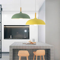 Nordic Oak Ceiling Light, Scandinavian Design in Oak Wood