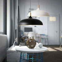 Nordic Oak Ceiling Light, Scandinavian Design in Oak Wood