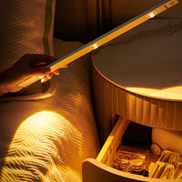 Wireless LED Light with Motion Sensor, Rechargeable, Dimmable and 3 Light Modes