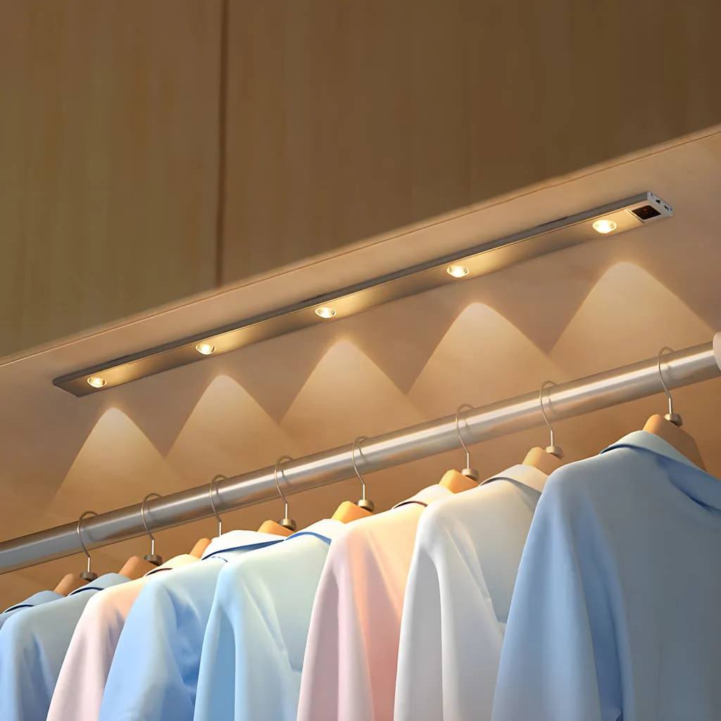 Wireless LED Light with Motion Sensor, Rechargeable, Dimmable and 3 Light Modes