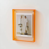 Modern Acrylic Photo Frame, Clear Color Design