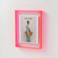 Modern Acrylic Photo Frame, Clear Color Design