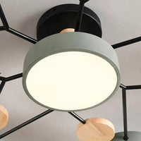 Scandinavian LED Ceiling Light, Modern Branch Design