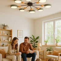 Scandinavian LED Ceiling Light, Modern Branch Design