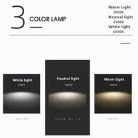 Round LED Ceiling Light, Nordic Minimal Flush Mount Design