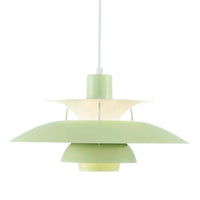 Scandinavian Umbrella Pendant Light, Metal Hanging Lamp for Indoor Spaces