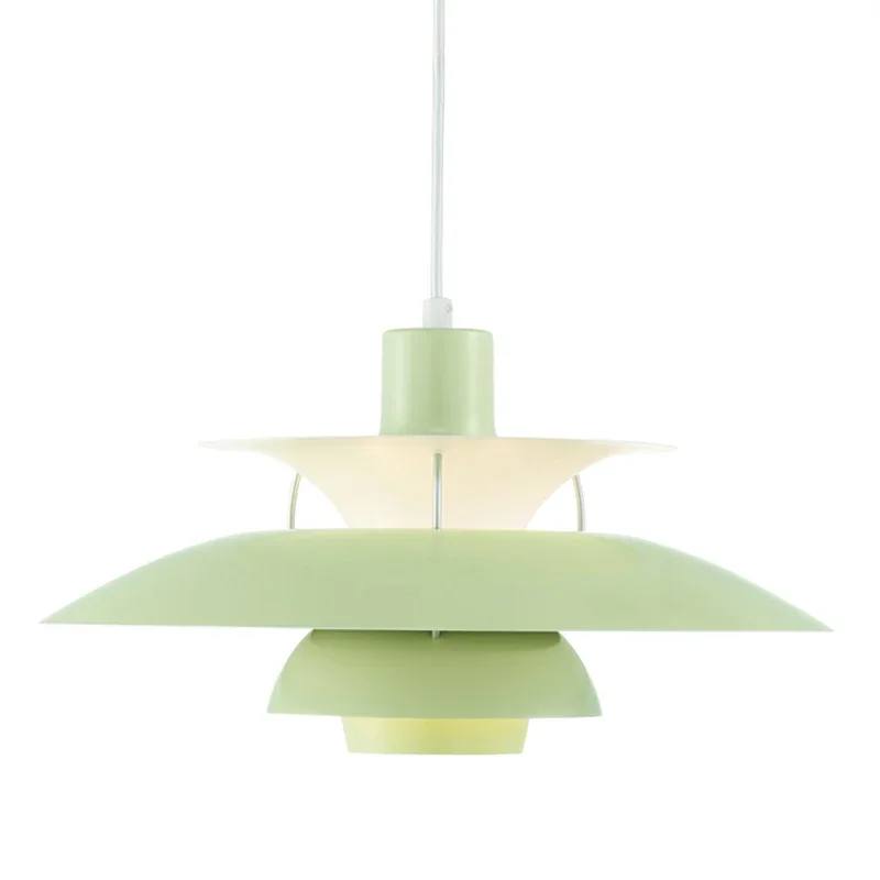 Scandinavian Umbrella Pendant Light, Metal Hanging Lamp for Indoor Spaces