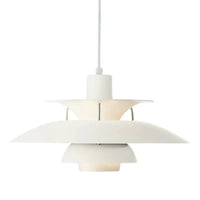 Scandinavian Umbrella Pendant Light, Metal Hanging Lamp for Indoor Spaces