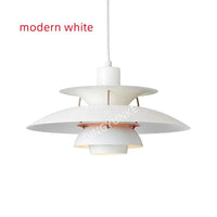 Scandinavian Umbrella Pendant Light, Metal Hanging Lamp for Indoor Spaces