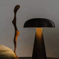Wireless Rechargeable Mushroom Design Table Lamp