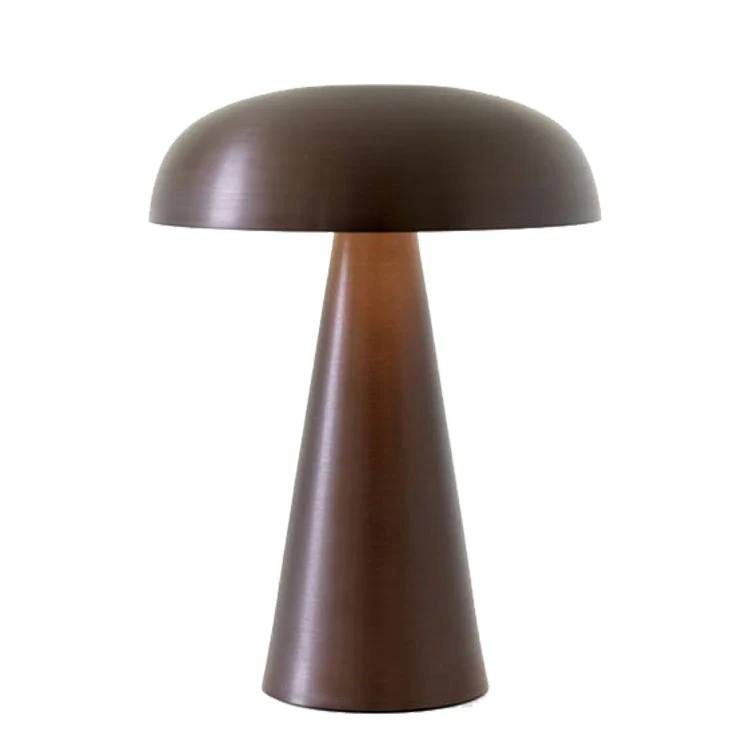 Wireless Rechargeable Mushroom Design Table Lamp