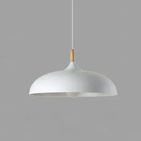 Nordic Oak Ceiling Light, Scandinavian Design in Oak Wood