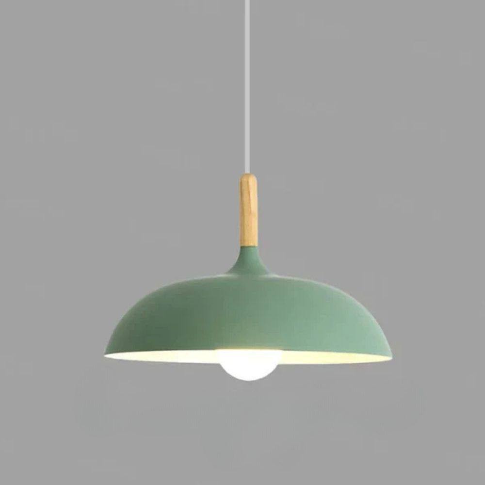 Nordic Oak Ceiling Light, Scandinavian Design in Oak Wood