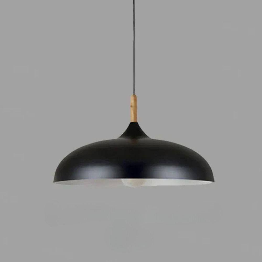 Nordic Oak Ceiling Light, Scandinavian Design in Oak Wood