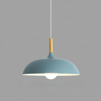 Nordic Oak Ceiling Light, Scandinavian Design in Oak Wood