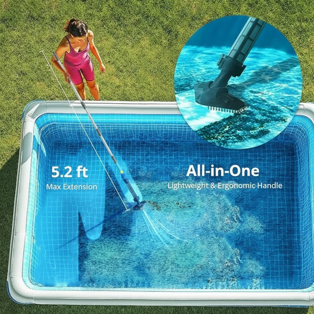 Pool Vacuum, Cordless and Submersible Cleaning Unit - Marova Shop