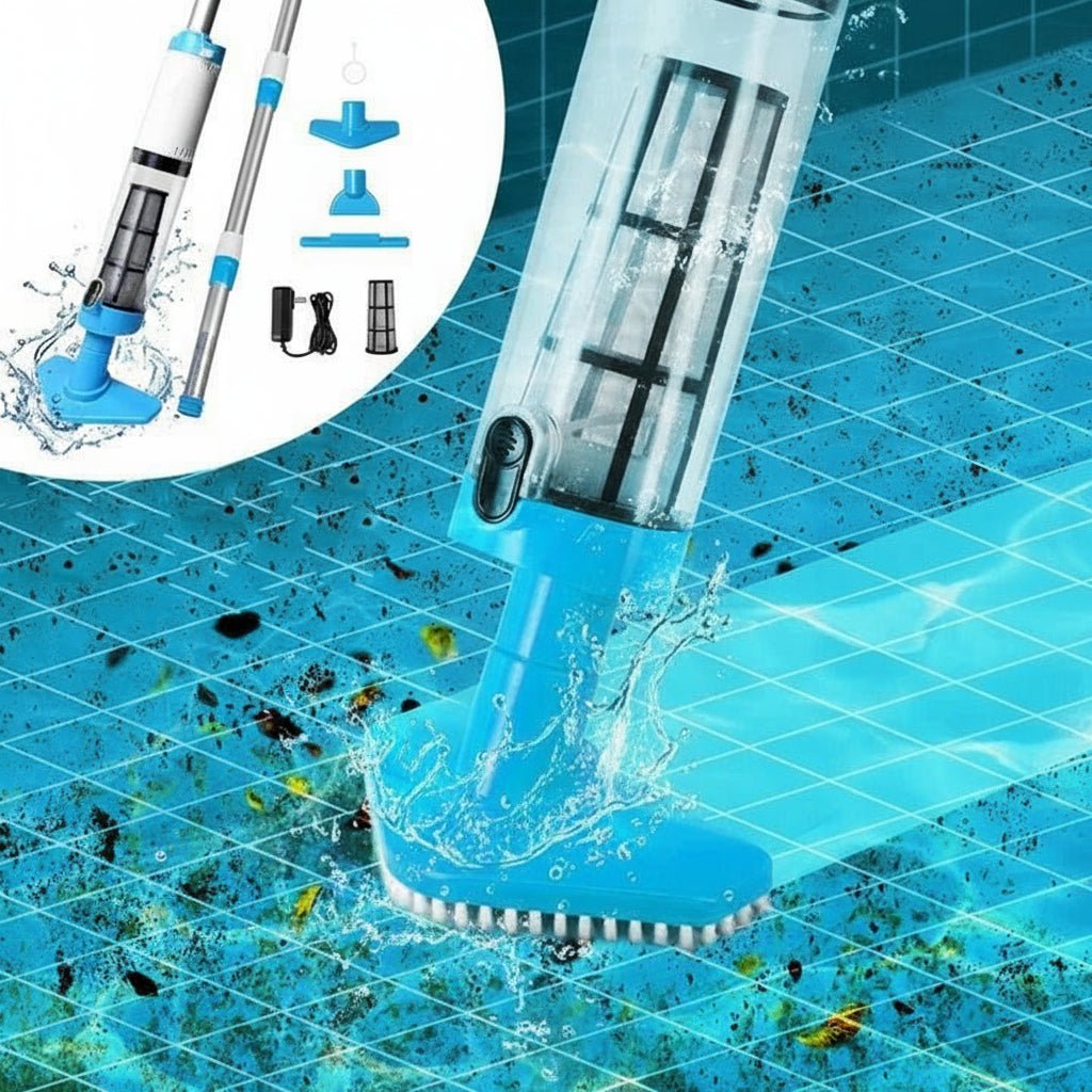 Pool Vacuum, Cordless and Submersible Cleaning Unit - Marova Shop