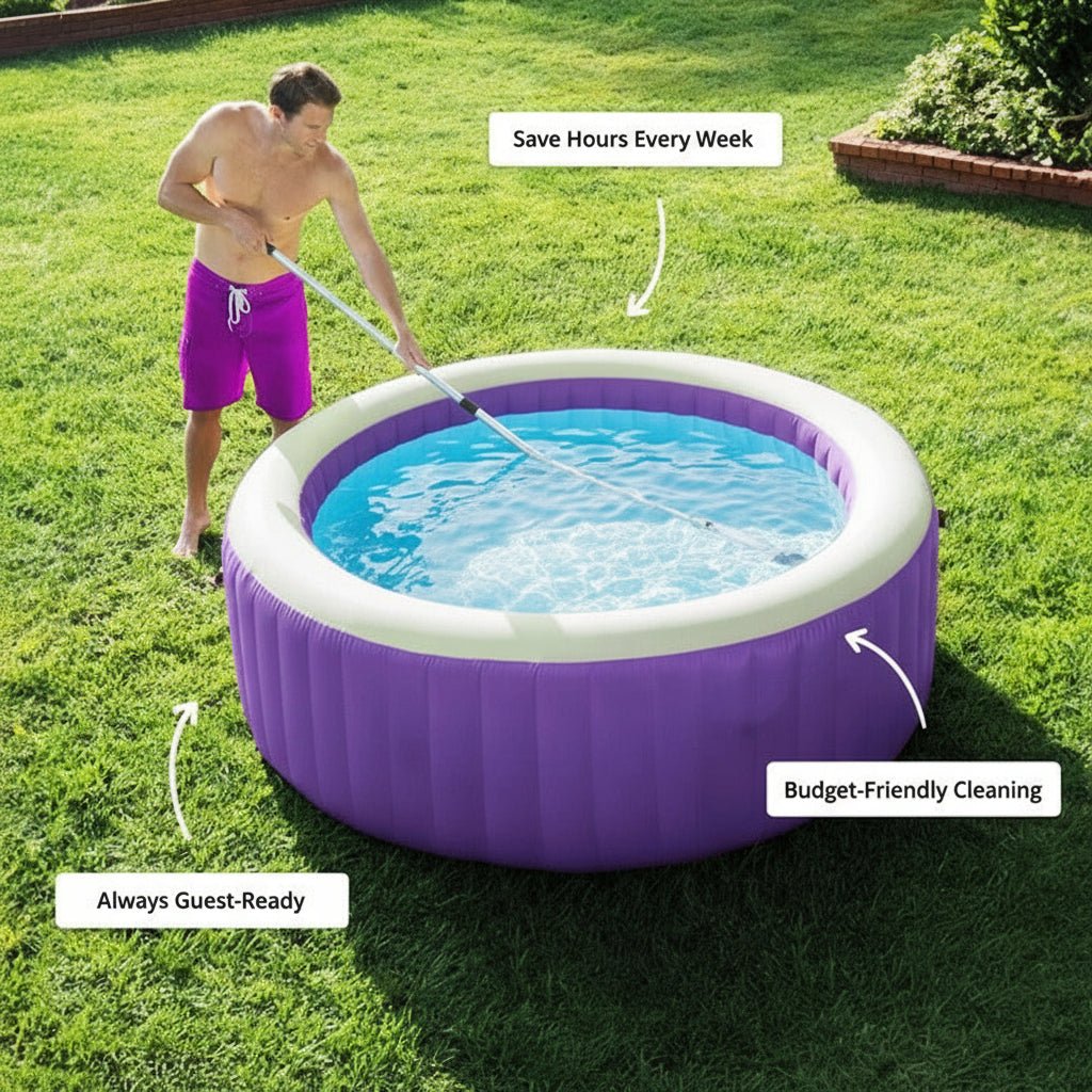Pool Vacuum, Cordless and Submersible Cleaning Unit - Marova Shop