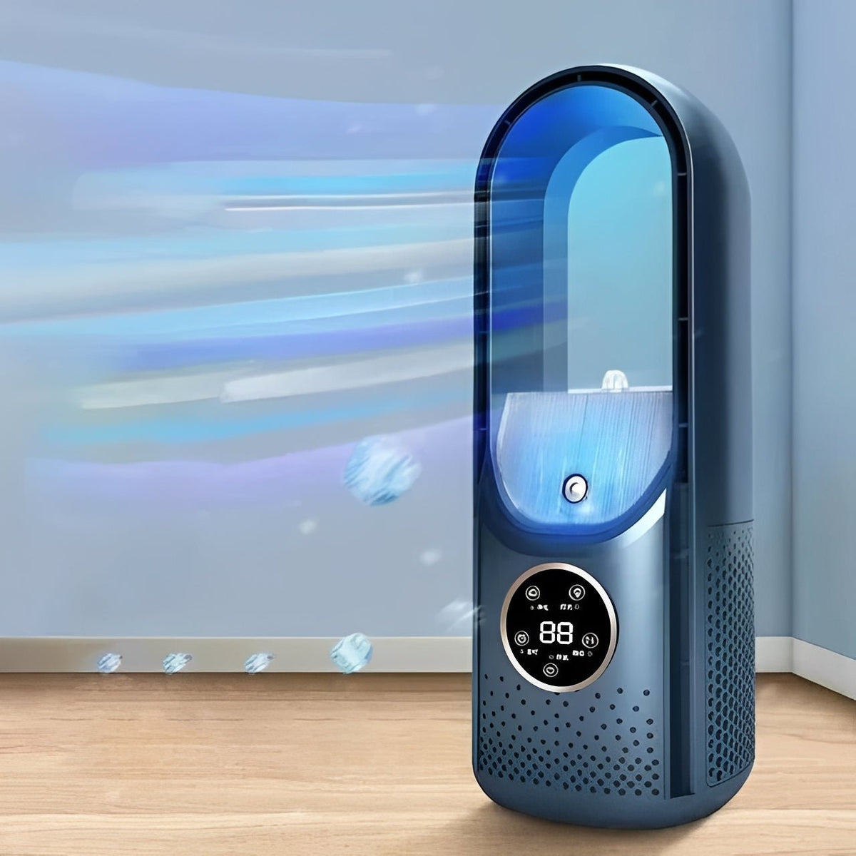 Portable Evaporative Air Cooler with Blade Free Design - Marova Shop