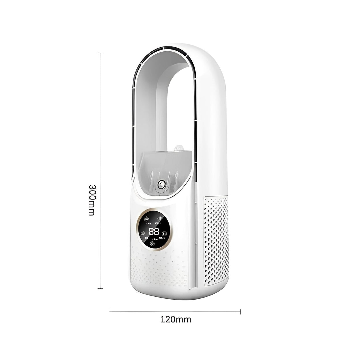 Portable Evaporative Air Cooler with Blade Free Design - Marova Shop