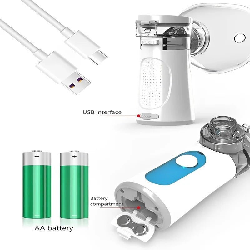 Portable Handheld Nebulizer with Dual Mist Modes - Marova Shop