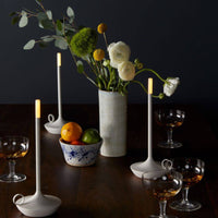 Portable Table Lamp with Romantic Candlelight Glow