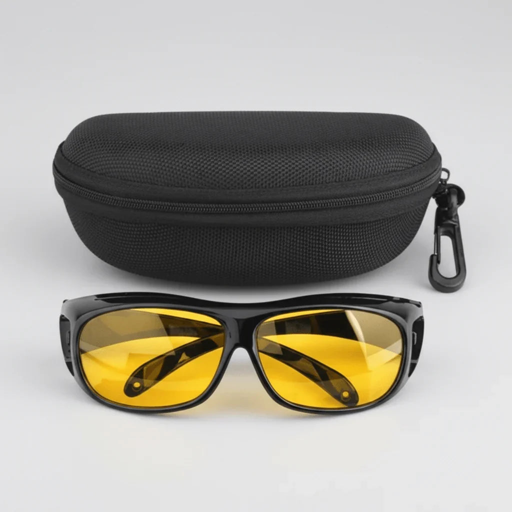 Polarized Driving Glasses with Anti-Glare Lens for Clear Night Vision
