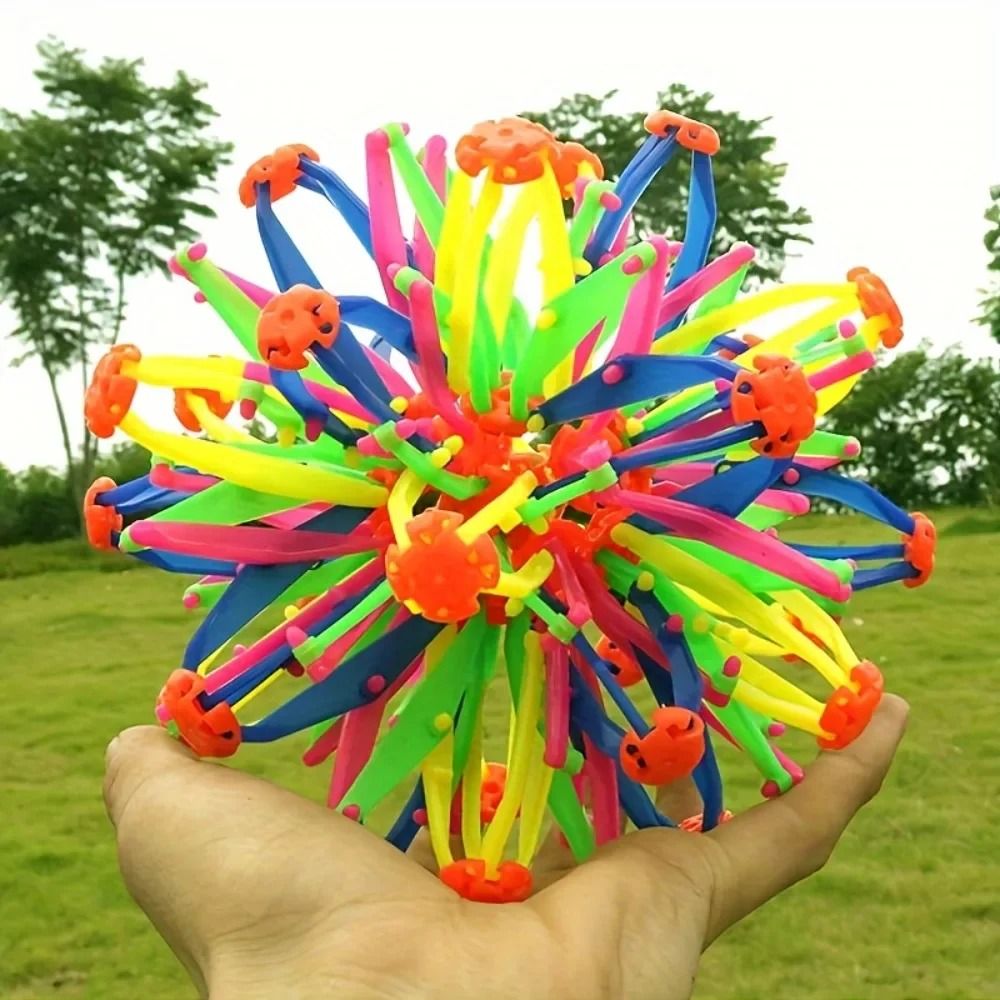 Collapsible Expansion Sphere for Sensory Play and Hand-On Activities